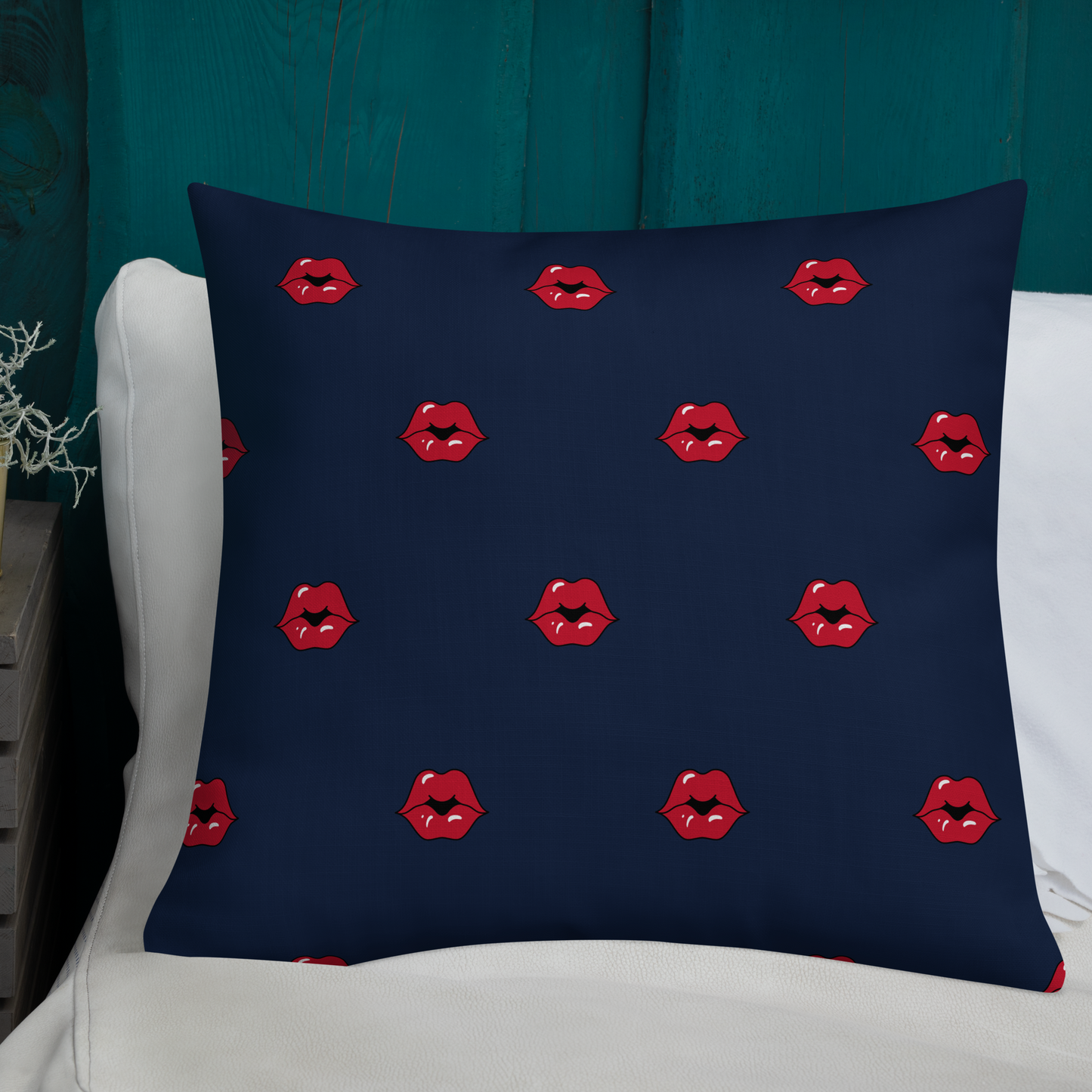 Bonne Nuit Kisses Premium Pillow