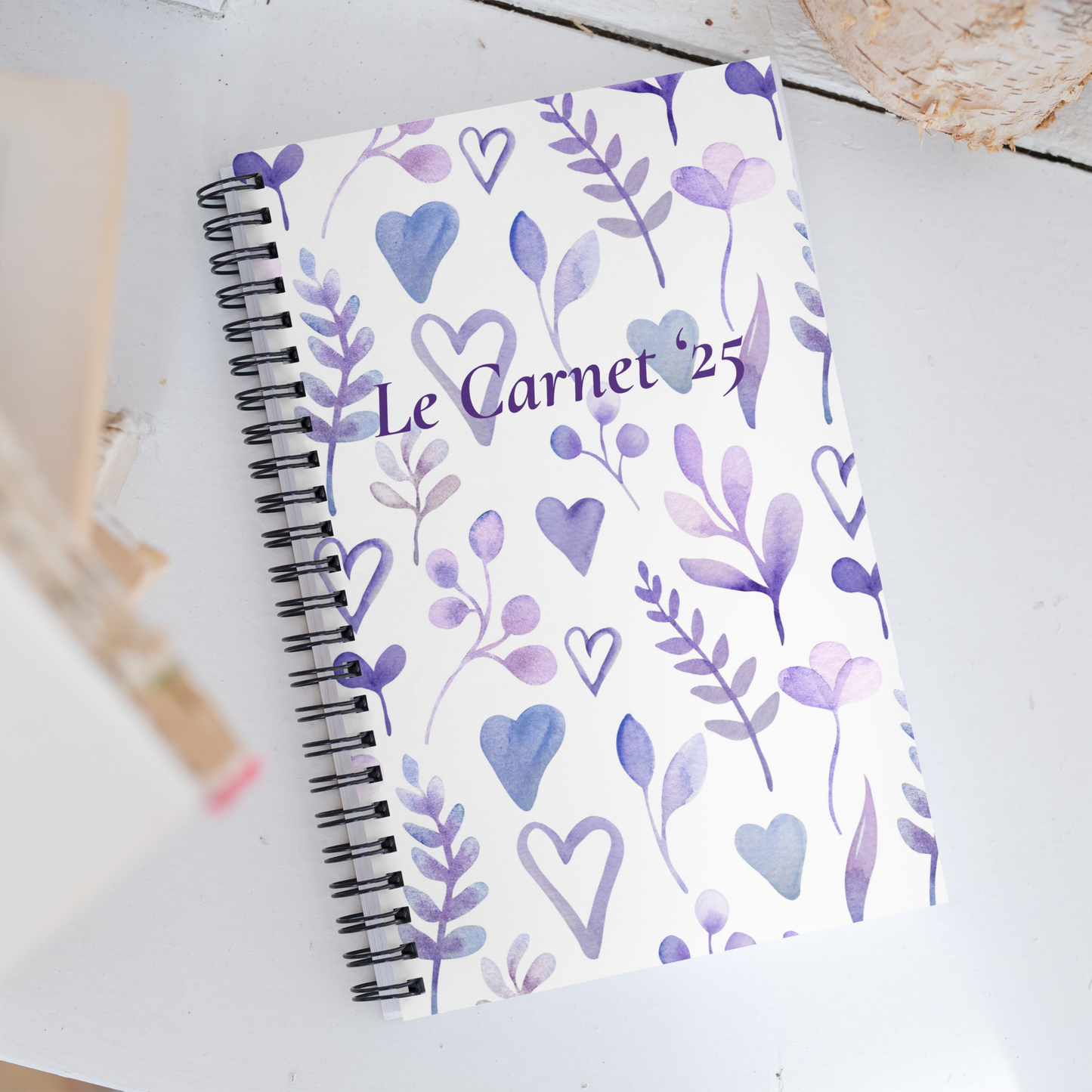 Lavender Notebook