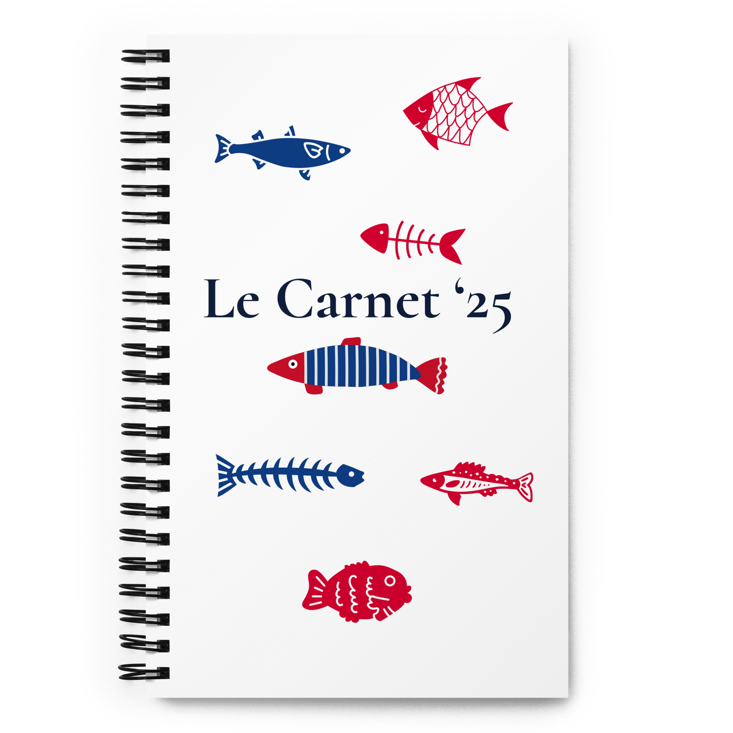 Fresh Catch Notebook -White-