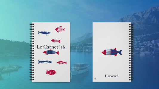 Fresh Catch Notebook -White-